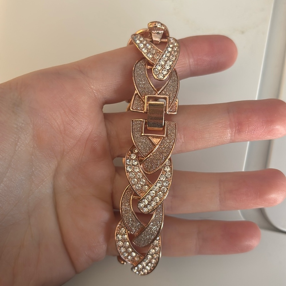 Rose gold bracelet